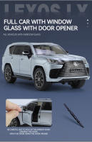 Coche De Lujo SUV LX600 Off-Road a Escala 1:24 Para Niños Y Niñas Con Sonido Y Luz Aleación De Zinc Coche De Accionamiento Por Retroceso Regalo Para Niños - details 8