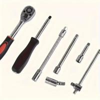 Juego De Herramientas De Mantenimiento Automotriz 46 Piezas Llave De Fijación Conjunto De Reparación De Motocicleta Con Llave De Desgaste - details 2