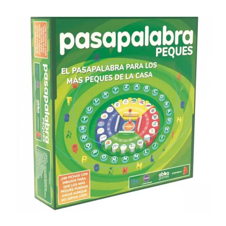 Juego de Mesa Pasa Palabra Peques de Famosa - Divertidas Pruebas y Aprendizaje para Niños - 1