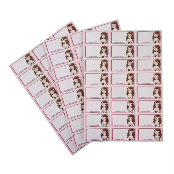 Flikehome - Etiquetas autoadhesivas Comunión 7x3.7cm 72pcs. - 1 Blister - 1