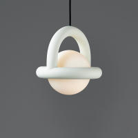 Iluminación Colgante De Lámpara De Bollos Creativa Y Simplicidad Nórdica Para Barra De Restaurante Y Pared De Dormitorio Material De Aluminio Fuente De Energía AC - details 0