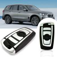 Ociodual Carcasa Llave de Mando 4 Botones Compatible con BMW CAS4 F 3 5 7 Series E90 E92 E93 X5 F10 F20 F30 F40, Funda Rígida Shell Case Cover - details 3