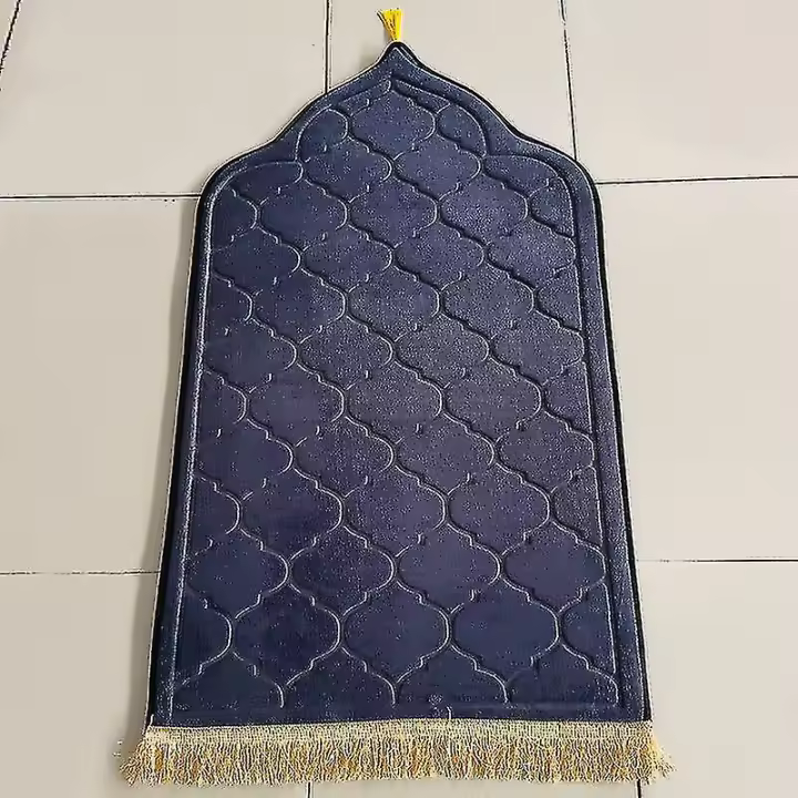 Flannel Prayer Mat Worship Blanket Worship Embossing Carpets - Z - 1