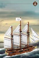 Bloques De Construcción Clásica Para Barco De Sails MOC Retro Yate Modelo DIY Barco Pirata Juguetes De Vessel Para Niños Regalos De Navidad - details 10