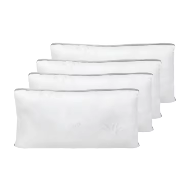 Almohadas MESEFOR Pack de 4 con Copos de Viscoelástica - 1