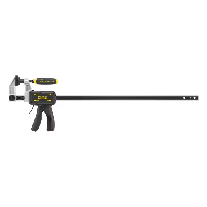 STANLEY Sargento Híbrido FATMAX® 600mm - Una herramienta robusta y versátil para sujetar piezas durante proyectos de carpintería y construcción. Modelo: FMHT83008-0. - 1
