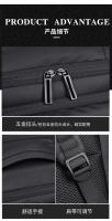Mochila de viaje expandible para hombre, mochila multifuncional de gran capacidad para equipaje, mochila de viaje de corta distancia, mochila escolar - details 26