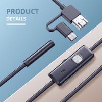 Cámara Endoscópica Android 5.5MM 7MM Mini Borescopio 3IN1 Tipo-C Micro USB Inspección De Tubos Y Coches 6 LEDs Impermeable Para Smartphone Y PC - details 12