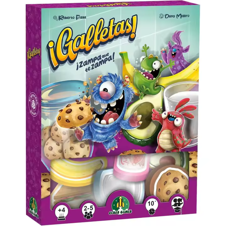Falomir Juegos -Juego  ¡Galletas! | Juego Educativo  de 2 a 5 Jugadores + 4 años - 1