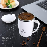 Termo De Acero Inoxidable 350ml Con Manija Y Tapa a Prueba De Fugas  Aislada Portátil Para Café Y Agua - details 9