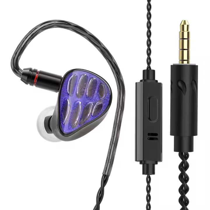 QKZ X HBB Hades 2DD Monitores deAudífono In-ear HiFi Con Cable Desmontable Para Audiófilos Y Musicians - 1