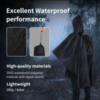 Chaleco Impermeable 3 En 1 Con Capucha Para Acampar Y Ciclismo Manta De Picnic Abrigo Solar Ligero Y Versátil Para Actividades Al Aire Libre - details 4