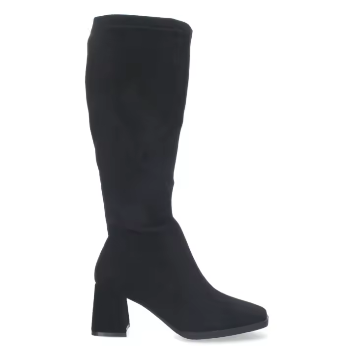 PuntoSalao Botas altas de tacón medio para mujer color negro YG-716 - 1