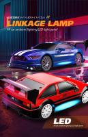 Coche RC De 1:24 Para Niños Juguete De Carreras Remoto Controlado Con Luz Modelo GTR AE86 Regalo Para Niños Vehículo De Racing - details 8