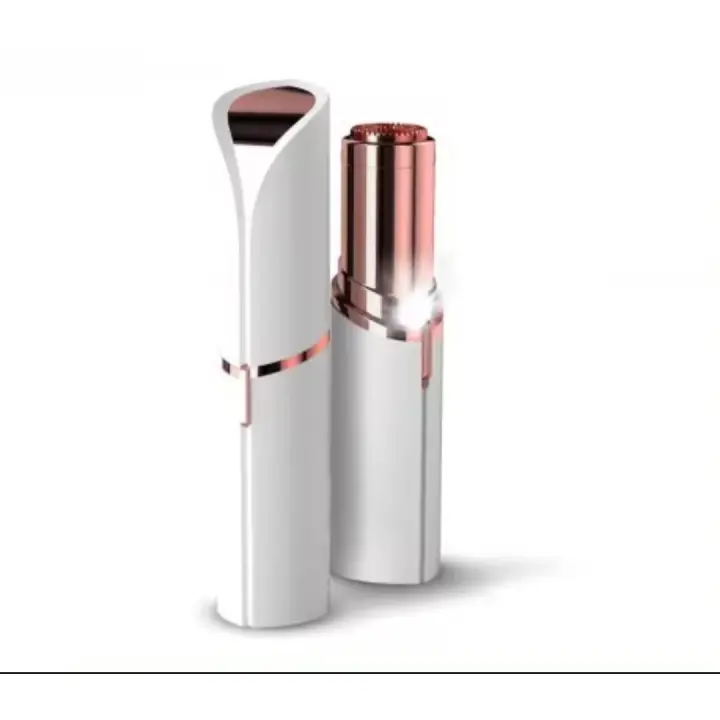 . Depiladora facial con cabezal redondo y carga USB - 1