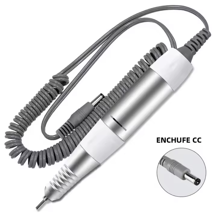Profesional Enchufe Eléctrico Para Uñas 35000RPM Herramienta De Pulido Y Grabado Manicura Accesorio De Taladro Para Uñas - 1