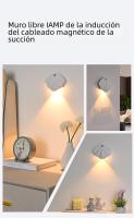 Lámpara De Pared Sensor De Movimiento Luz Nocturna Sin Cable USB Tipo C Para Cocina Dormitorio Sala De Estar Iluminación Interior - details 0
