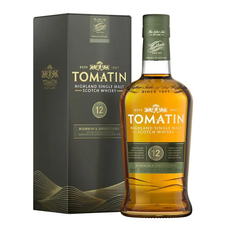 TOMATIN SINGLE MALT WHISKY 12 AÑOS 70CL 43% - 1