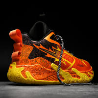 Nuevos Zapatos De Baloncesto Para Hombres Transpirables Y Cómodos Zapatillas Deportivas De Diseñador Para Entrenamiento Al Aire Libre Y Uso En Pista Correa De Encaje Suela De Goma Talla Verdadera Para Principiantes - details 8