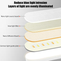 Lámpara De Escritorio LED USB Plegable Con Protección Ocular Regulación De Brillo Táctil Recargable 5V Luz Nocturna Para Dormitorio Y Lectura - details 5