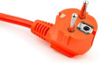 Cable Alargador, prolongador de corriente, 5m, 10m, 15m, 20m y 30m , color naranja, ideal uso permanente en exterior o en obras, para uso exterior en jardines, espacios húmedos, espacios interiores e industria. - details 0