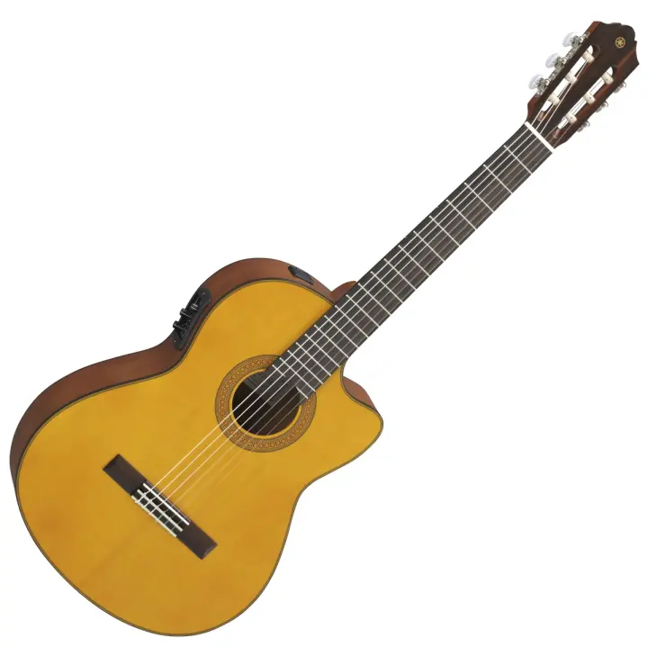 YAMAHA CGX122MCC Guitarra Clásicas Electrificada con TOP EN CERDO MASSELLO COLOR NATURAL YAMCGX122MCC Guitarras Clásicas - 1