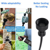 2 Pcs Adaptador De Conector Rápido Para Jardín 1/2'' 3/4" Tapa De Agua Con Entrada Para Sistemas De Neblinización 6MM O 8MM Material Plástico - details 3
