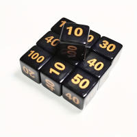 10 Dados De Contador PTCG Indicador De Dados De Acrílico Accesorio Perfecto Para Juegos De Cartas Y PTCG Imperativo Para Jugadores - details 1