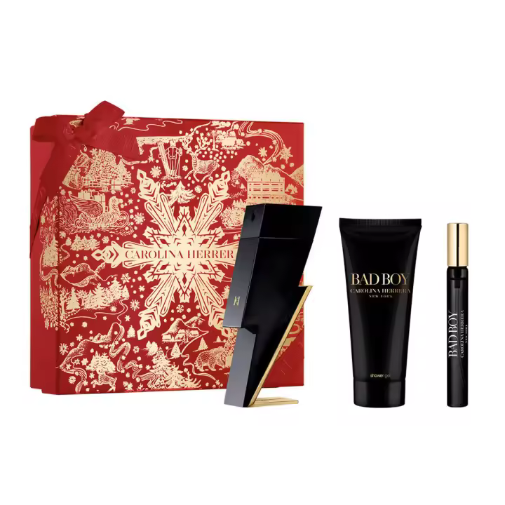 CAROLINA HERRERA - Set Bad Boy - EDT - 100ml + Gel 100ml + 10ml - 1