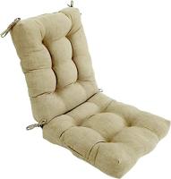REINO MANSIDI  1 und de Cojines 90x45x10cm con Respaldo para Sillas de Terraza Beige 90x45x10cm - details 2