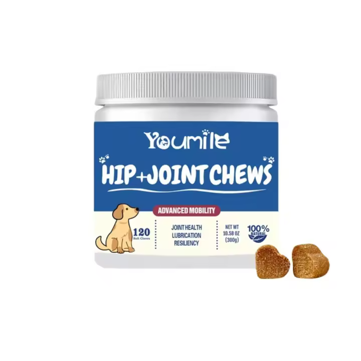 Suplemento para articulaciones de cadera en perros, con glucosamina y condroitina - 1