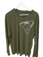 Camiseta Guess manga larga para hpmbre ,cuello redondo ,logo ,100%algodon.talla L - details 0