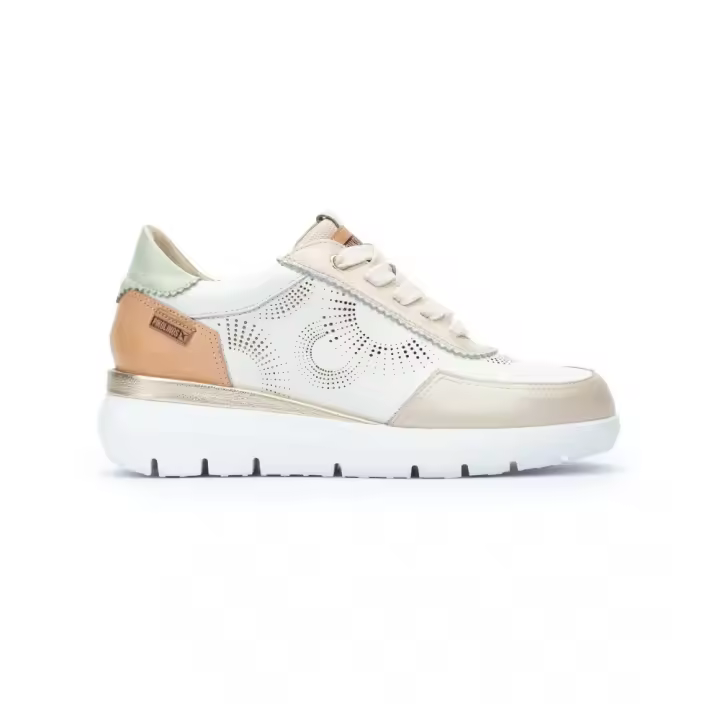 Sneakers mujer PIKOLINOS 6553C1 C900 CASUAL SPORT GRABADO WHITE 34439 25V - 1