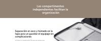 Oficial | Xiaomi Front Opening Luggage 20", Estructura compartimentada 1:9, Un simple giro, Separación húmedo/seco - details 5
