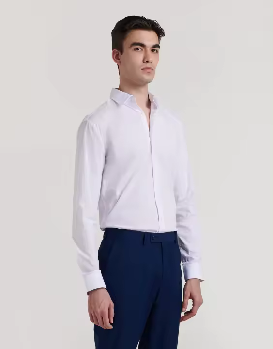 CAMISA ELASTICA C/ BASICO COMFORT FIT - 1
