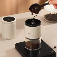 Nueva Molinillo De Café Eléctrico Con Cilindro Cono 1500mAh Máquina De Molienda De Granos Ajustable Externamente Kaffe Bohnen Grinder - details 1
