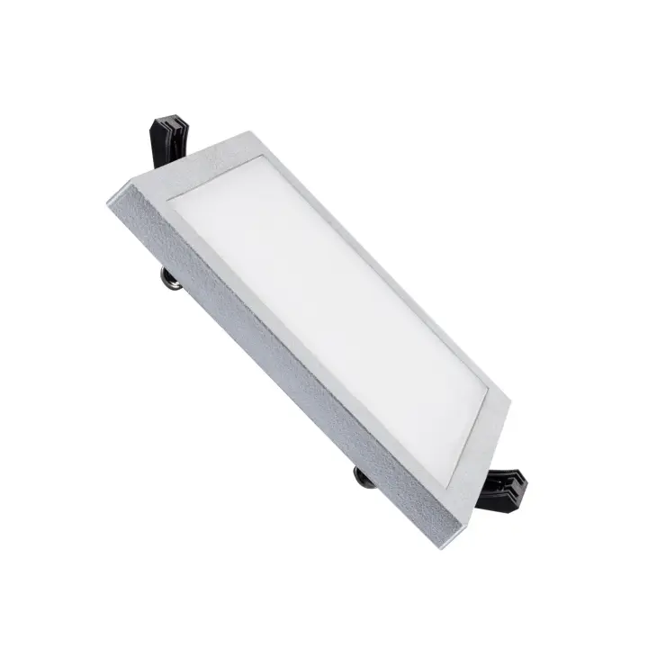 Ledkia Placa LED 8W Cuadrada High Lumen LIFUD Corte Ø 75 mm Silver 4000K Blanco Neutro - 1