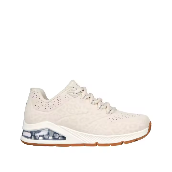 ZAPATILLAS ANIMAL PRINT SKECHERS UNO 2 In-Kat-Neato 155642 BEIGE - 1