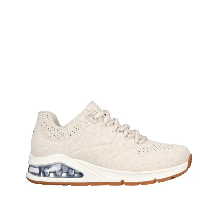 ZAPATILLAS ANIMAL PRINT SKECHERS UNO 2 In-Kat-Neato 155642 BEIGE - 1