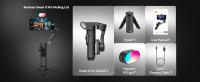 AOCHUAN Smart XPro Kit Estabilizador Gimbal De 3 Ejes Para Smartphone Con Luz De Relleno RGB Compatible Con iPhone Y Android - details 20