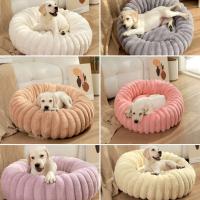 Alfombra De Mascota De Peluche Para Perros Y Gatos Medida 50cm-19.69in Ideal Para Otoño E Invierno Tapete Para Litiario Estilo Sólido Material De Veludo De Conejo - details 1