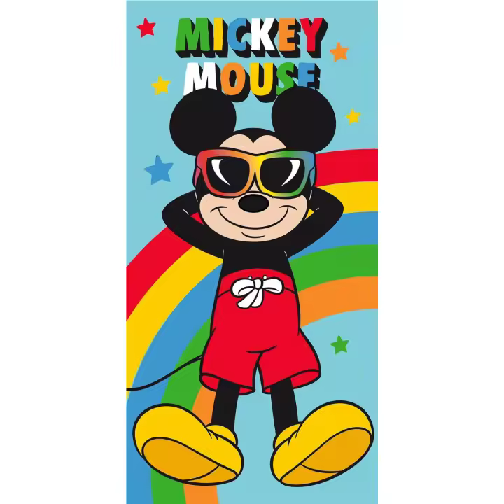 Bimba Pimba Toalla Mickey Mouse modelo 4 70x140cm 100% poliéster - 1