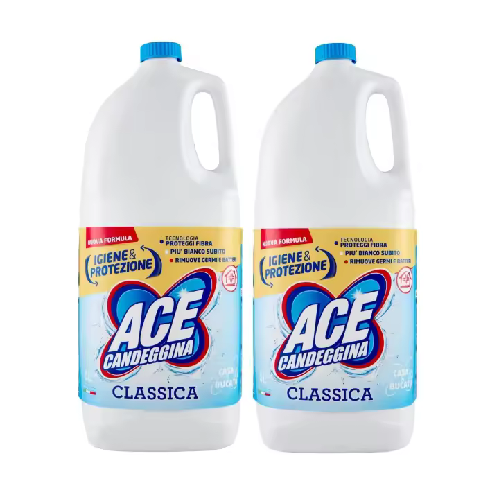 ACE CLASSIC -  Lejía higiene y protección (2x 5 litros) - 1