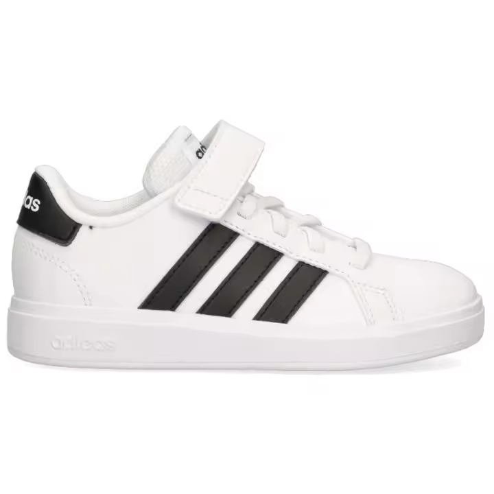 Zapatillas Adidas Grand Court 2.0 El K para niños en color blanco - 1