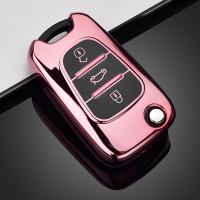 Funda De Llave De Coche Colorida En TPU Para Hyundai I20 I30 Ix35 Creta Solaris Elantra Accent Para Kia Ceed K2 K5 Sportage - details 3