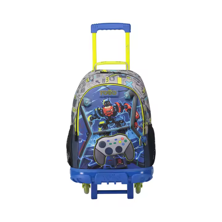 Totto Mochila infantil ruedas Monark L -Dimensiones:33 x 47.5 x 16 cm-Material: Poliester - 1