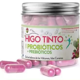 Tuno Canarias Higo Tinto Probióticos Y Prebióticos 90 Cápsulas - 1
