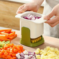 Cortador De Verduras Multifuncional Eco-amigable Plástico Y Acero Inoxidable Para Cebollas Patatas Y Lechugas Herramienta De Cocina - details 8