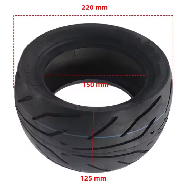 Pneumáticos De Scooter Eléctrico 10x4.50-6 Sin Tubo Adecuados Para Bicicletas Y Ruedas De Carretera Pieza De Repuesto Para Scooter - 1