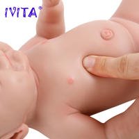 Muñeca De Silicona Completa IVITA WB1512CT Para Niños 36cm Con Pacificador Magnético Muñeco De Peluche Suave Para Niños Juguetes De Navidad - details 12